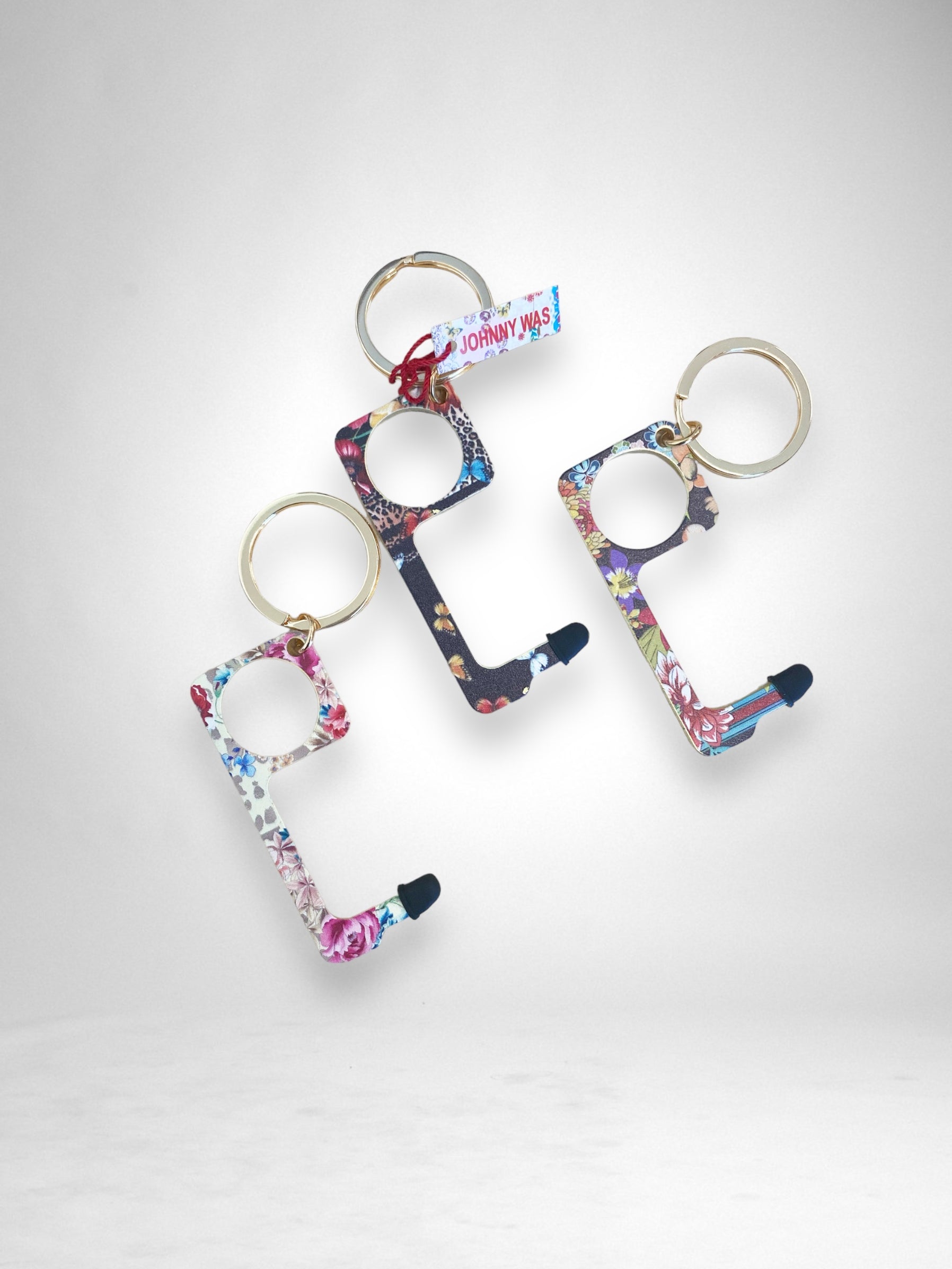 Johnny Was Set of 3 Touchless Tool Keychain RJ19220-F — AfterRetail