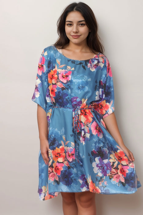 Johnny Was Summer Days Dress with Braided Tie CSW2524-YX Plus Size