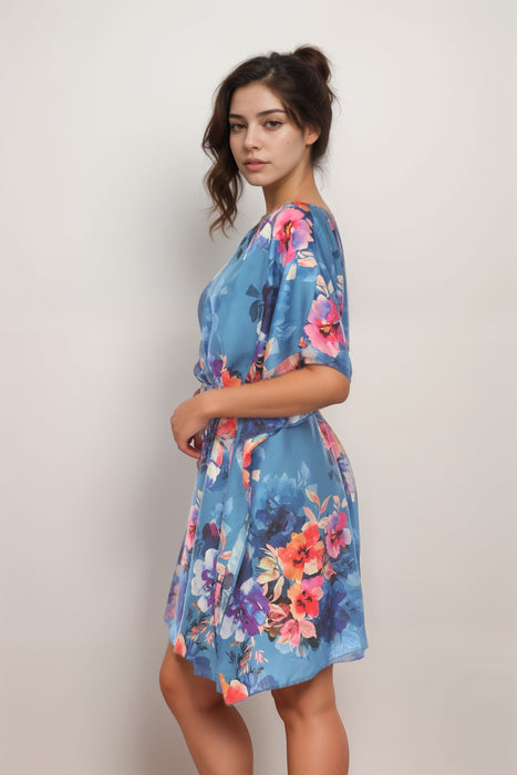 Johnny Was Summer Days Dress with Braided Tie CSW2524-YX Plus Size