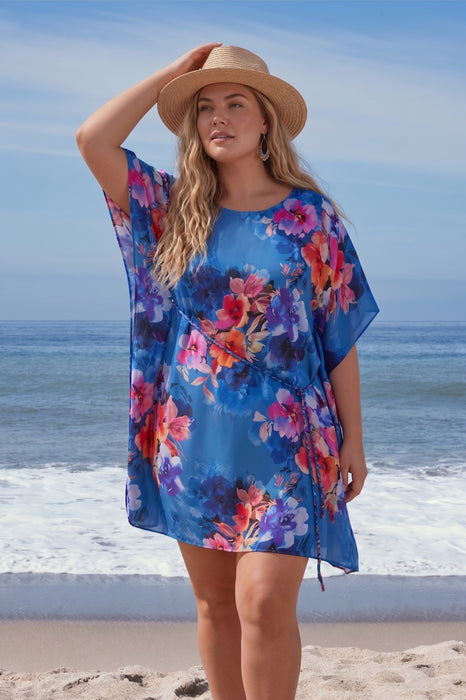 Johnny Was Summer Days Dress with Braided Tie CSW2524-YX Plus Size