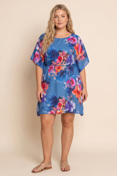 Johnny Was Summer Days Dress with Braided Tie CSW2524-YX Plus Size