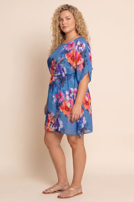 Johnny Was Summer Days Dress with Braided Tie CSW2524-YX Plus Size