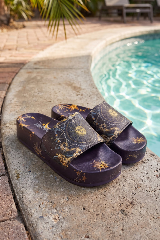 Johnny Was Supernova Platform Pool Side Sandals JWS23724