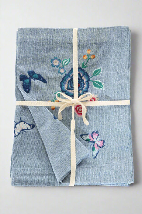 Johnny Was Taymia Denim 4-Piece Placemats H73424-9