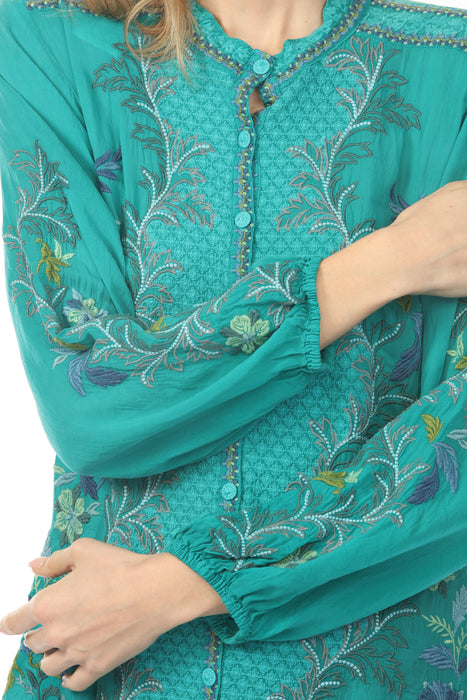 Johnny Was Eleana Button-Down Blouse C11624-E *