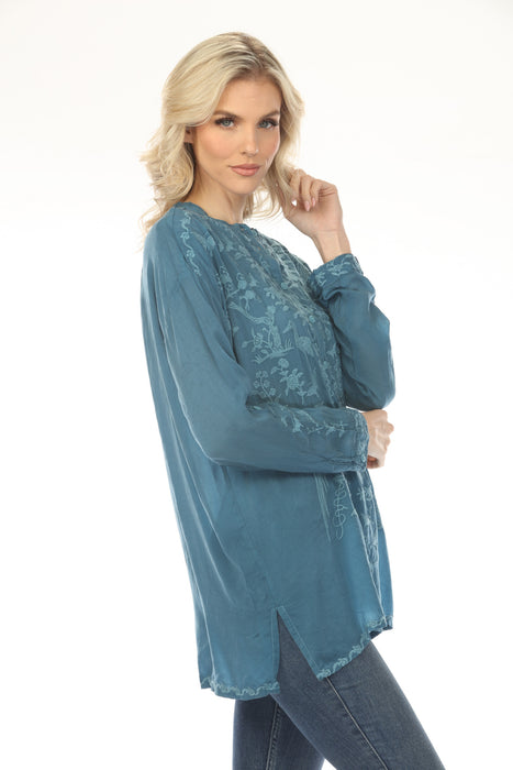 Johnny Was Noah Slim Audrey Tunic Top C22624-8 *