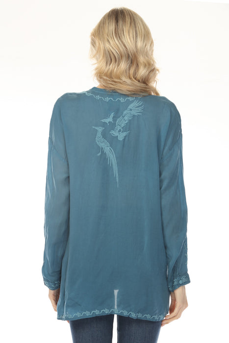 Johnny Was Noah Slim Audrey Tunic Top C22624-8 *
