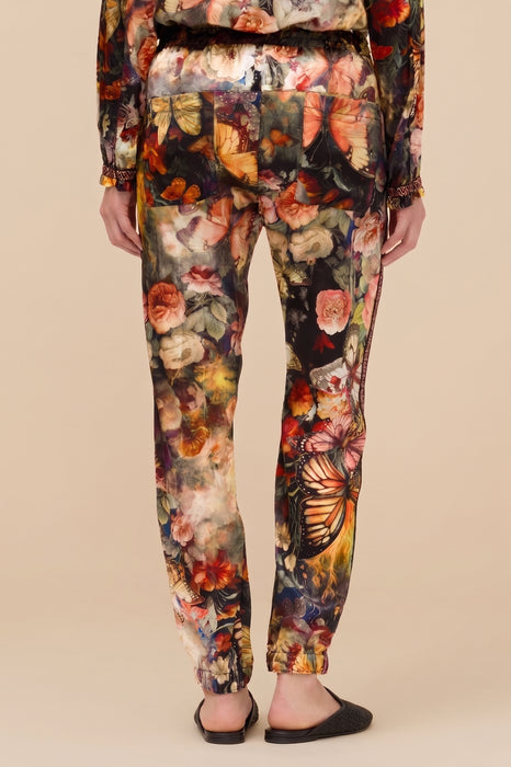 Johnny Was Teyros Floral Silk Blend Genora Jogger C67925-O