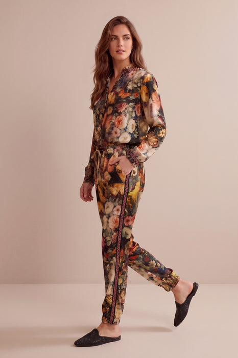 Johnny Was Teyros Floral Silk Blend Genora Jogger C67925-O