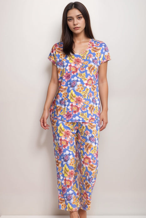 Johnny Was Leilah The Bobbie Crop Pajama Set MS8823-1