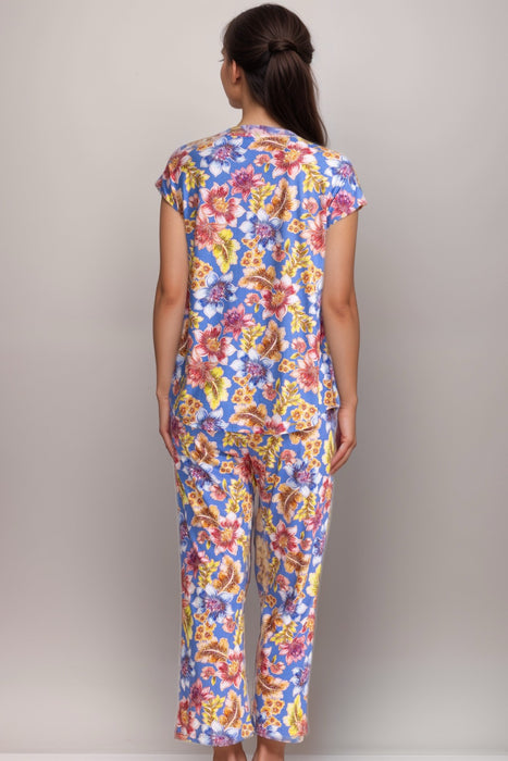 Johnny Was Leilah The Bobbie Crop Pajama Set MS8823-1