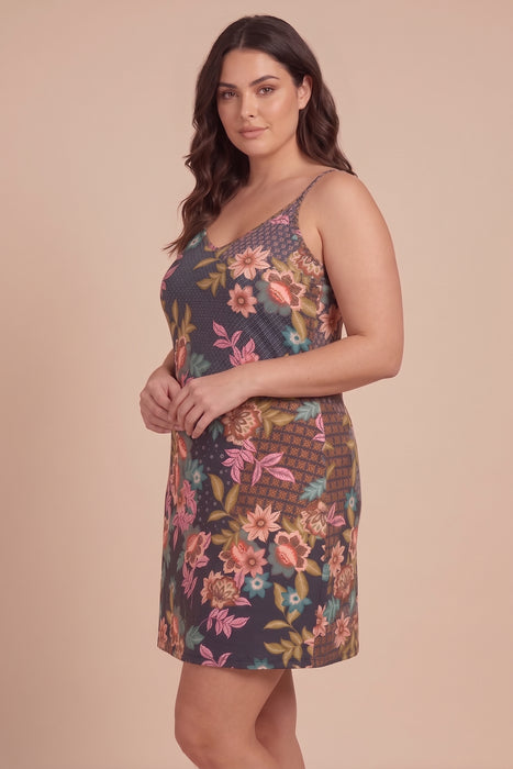 Johnny Was Delfino The Brigette Cami Sleep Dress Plus Size MS8623-DX