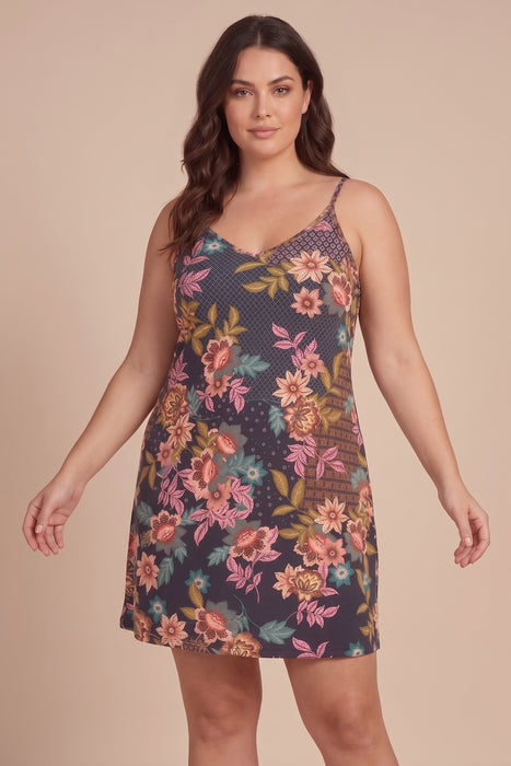 Johnny Was Delfino The Brigette Cami Sleep Dress Plus Size MS8623-DX