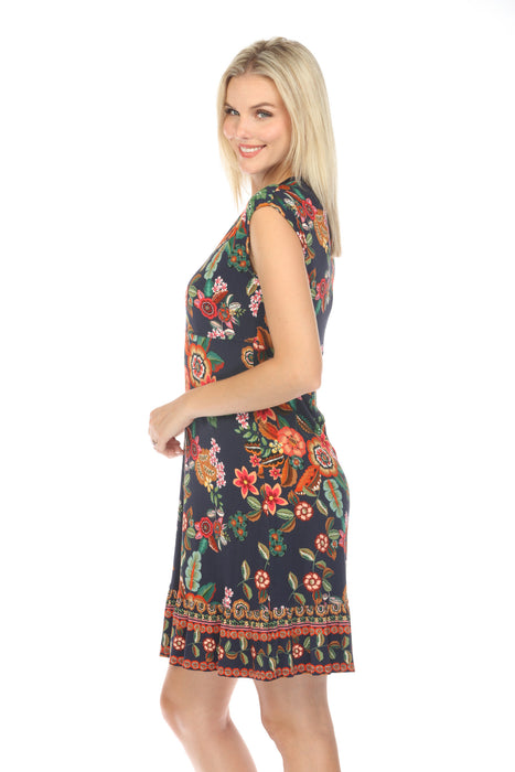 Johnny Was The Janie Clarkwood Favorite Tank Tiered Dress Boho Chic T36524