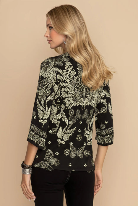 Johnny Was The Janie Favorite Bell Sleeve Top T10824-8