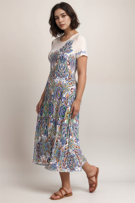 Johnny Was The Janie Favorite Cap Sleeve Dress T38025-2 Plus Size