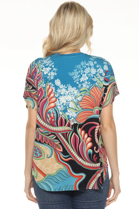 Johnny Was The Janie Favorite Draped Tee T13825-2