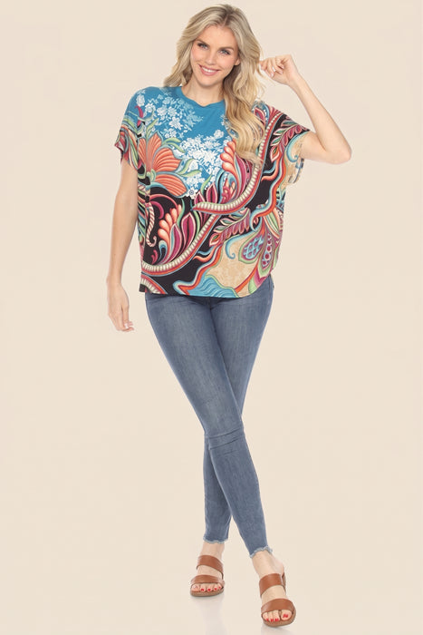 Johnny Was The Janie Favorite Draped Tee T13825-2