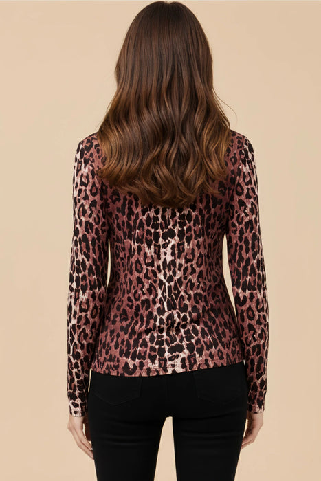 Johnny Was The Janie Favorite Long Sleeve Fitted Mock Neck Top T17525-9