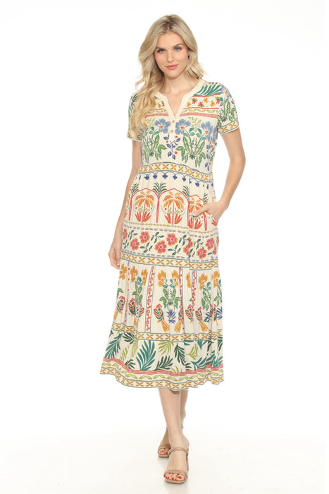 Johnny Was Style T38325-3 The Janie Favorite Midi Dress
