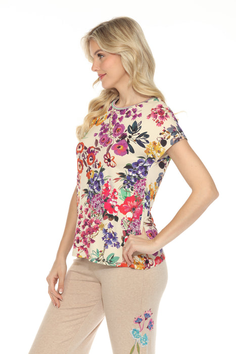 Johnny Was The Janie Favorite Relaxed Dolman Sleeve Tee T14325