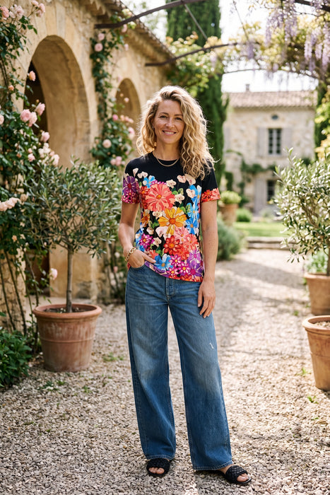 Johnny Was The Janie Favorite Short Sleeve Crew Neck Tee T10926-1