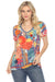 Johnny Was Style T14425 The Janie Favorite Short Sleeve V-Neck Tee