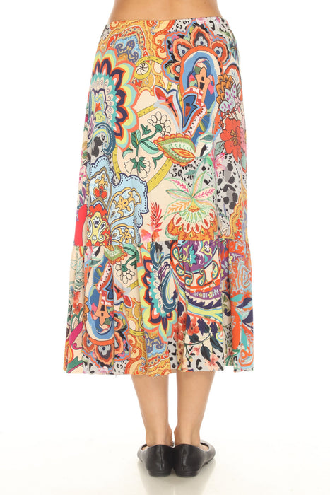 Johnny Was The Janie Favorite Single Tiered Skirt T70625-5