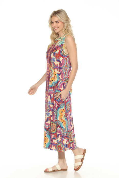 Johnny Was The Janie Spring Midi Dress T37925-2