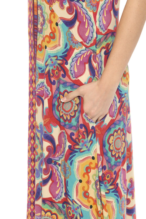 Johnny Was The Janie Spring Midi Dress T37925-2