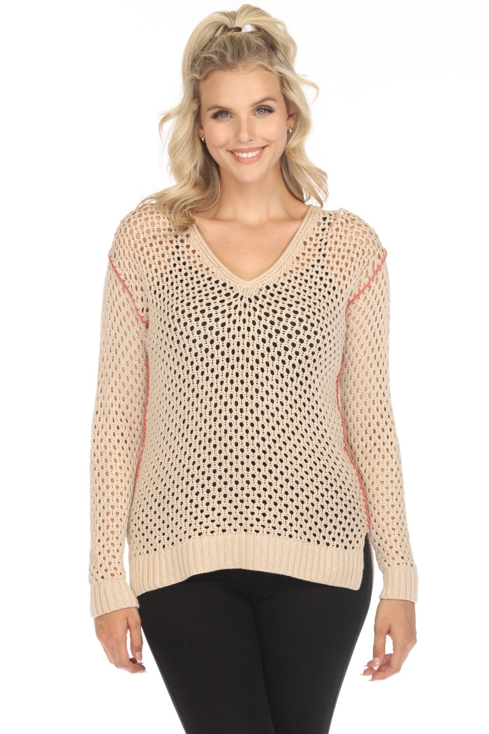 Theresa Crochet Sweater Top | Johnny Was — AfterRetail