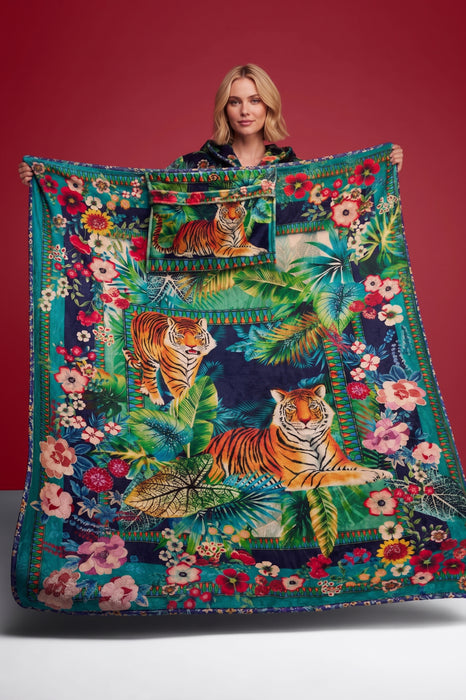 Johnny Was Tigres Travel Blanket H11624-1