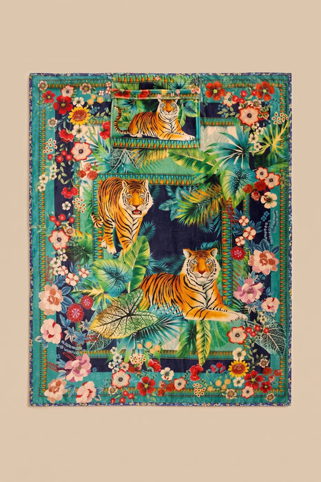 Johnny Was Tigres Travel Blanket H11624-1