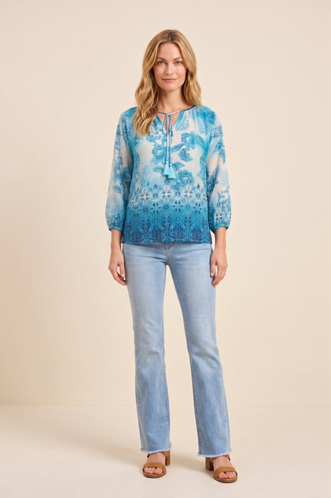 Johnny Was Vittoria Scarf Margot Blouse C19726-R