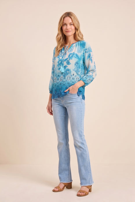 Johnny Was Vittoria Scarf Margot Blouse C19726-R