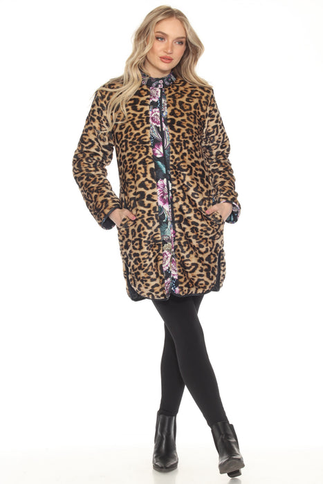 Johnny Was Vivi Reversible Puffer Jacket C45324-O