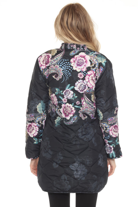 Johnny Was Vivi Reversible Puffer Jacket C45324-O