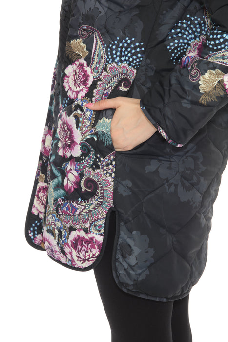 Johnny Was Vivi Reversible Puffer Jacket C45324-O