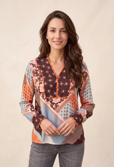 Johnny Was Roslyn Toni Boho Chic Blouse C15222B6