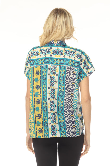 Johnny Was Workshop Edden Dolman Sleeve Shirt W10625-5