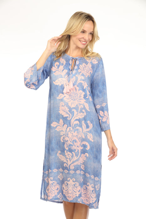 Johnny Was Workshop Florentina Kimono Sleeve Midi Dress W31825-2