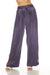 Johnny Was Workshop Style W67922 Navy Didiana Belted Wide-Leg Paperbag Pants