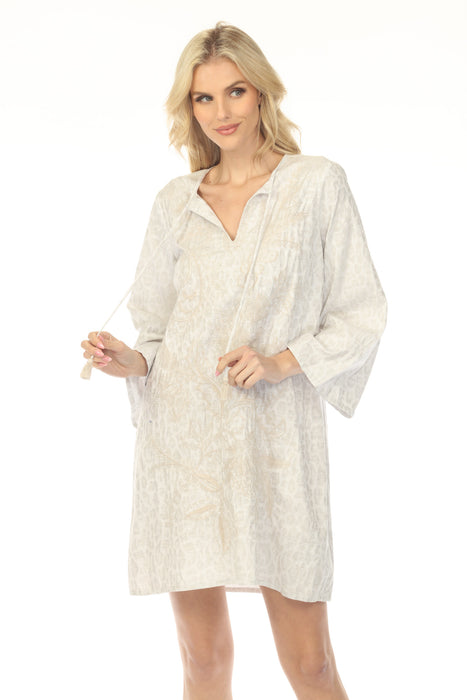 Johnny Was Workshop Roberta Kimono Sleeve Relaxed Dress W32425-1