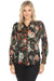 Johnny Was Style C11224A0 Yrene Attar Floral Silk Blouse