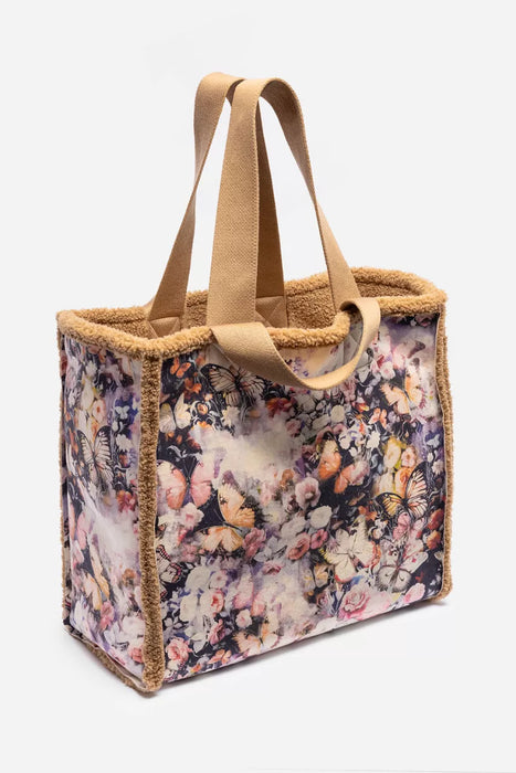 Johnny Was Zaira Faux Suede Reversible Tote Bag C01825-O
