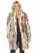 Johnny Was Style R48023 Ziggy Faux Fur Open Front Coat Boho Chic