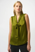 Joseph Ribkoff 253225 Artichoke V Neck with Tie Sleeveless Top