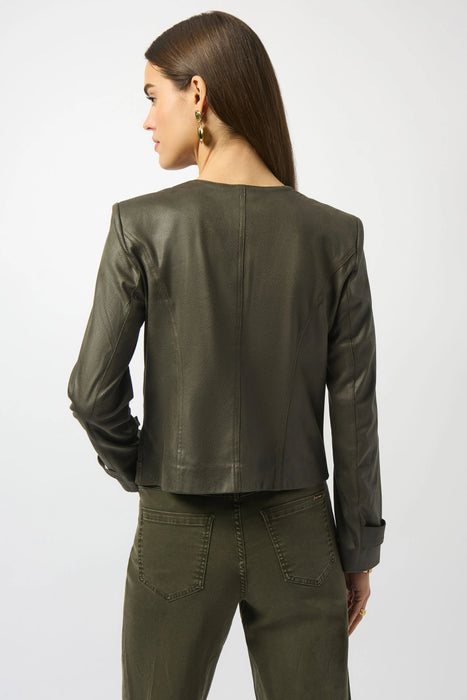 Joseph Ribkoff Long Sleeve Faux Suede Jacket 253935