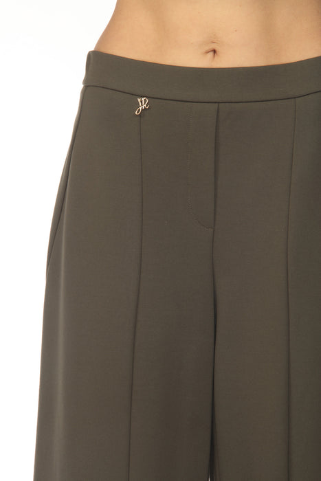 Joseph Ribkoff Avocado Heavy Knit Pull On Barrel Pants 253123