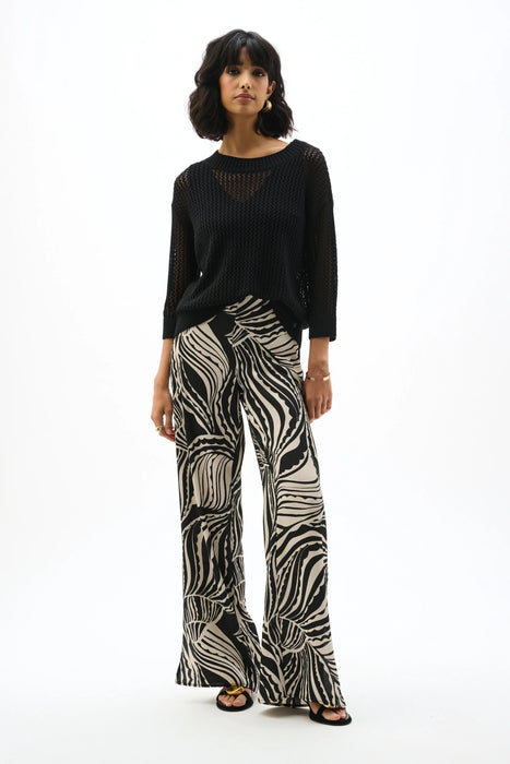 Joseph Ribkoff Acrylic Blend Open Stitch Sweater 262976